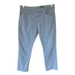 AG Adriano Goldschmied The Graduate Tailored Leg Pants Slate Blue 34x32